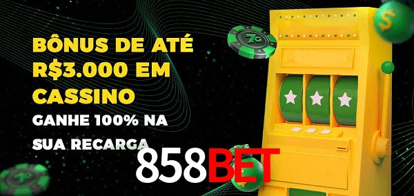 858Bet melhor bônus de depósito